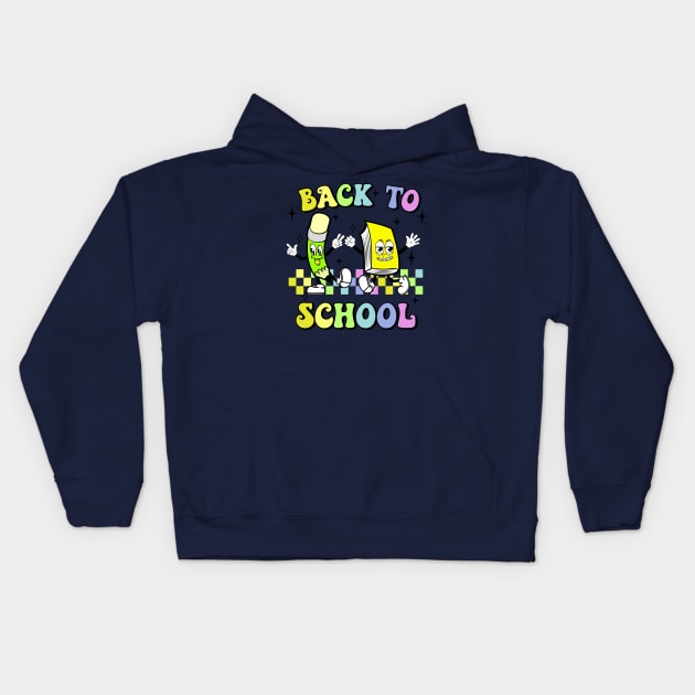 Back To School and Looking Cool Kids Hoodie by maryhiroseartworks